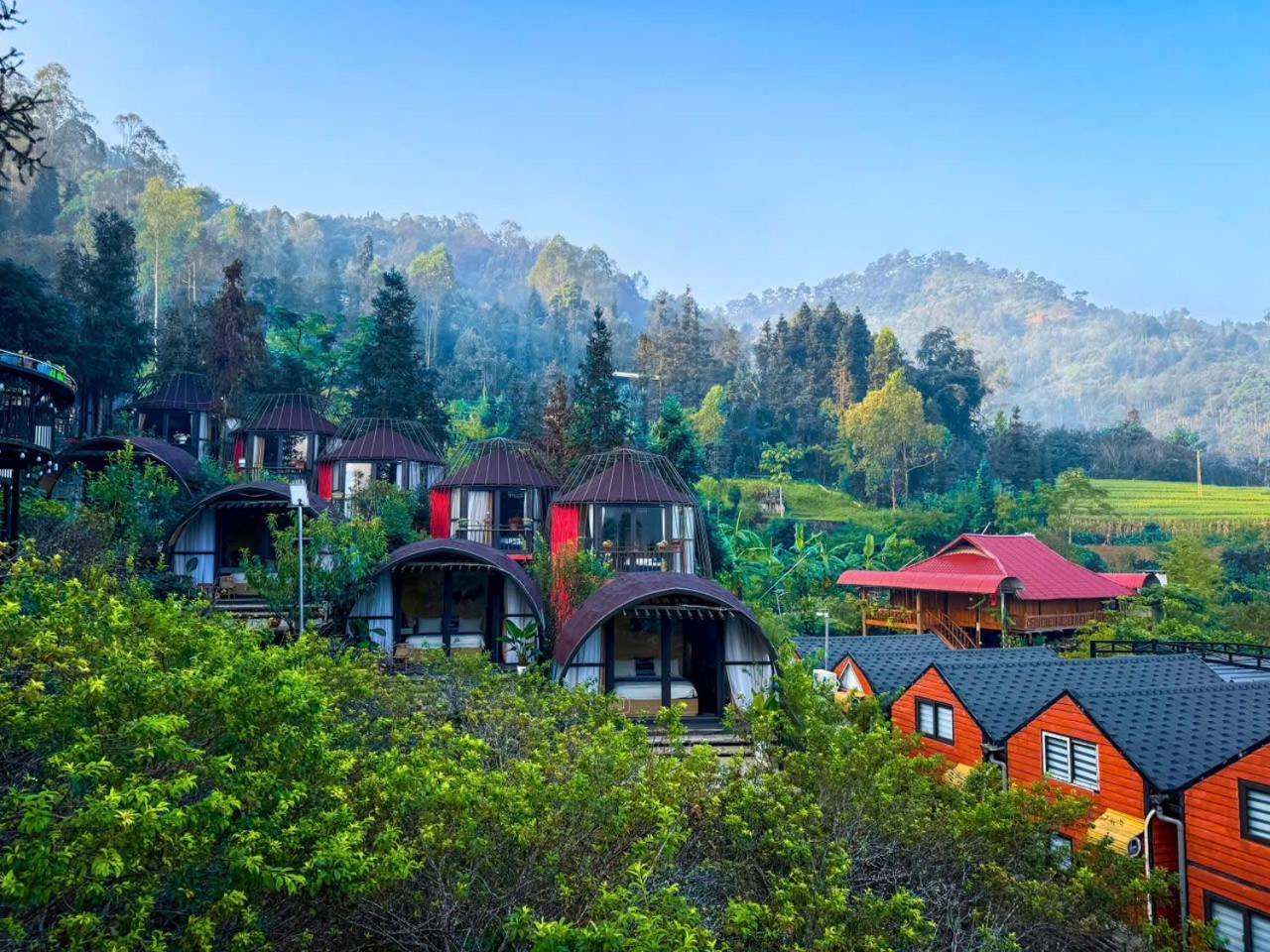 Plum Homestay Донгван Экстерьер фото